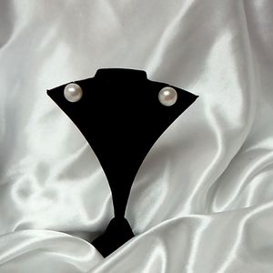 LOW START!!  New Real Pearl earrings new in gift box Beautiful!!!